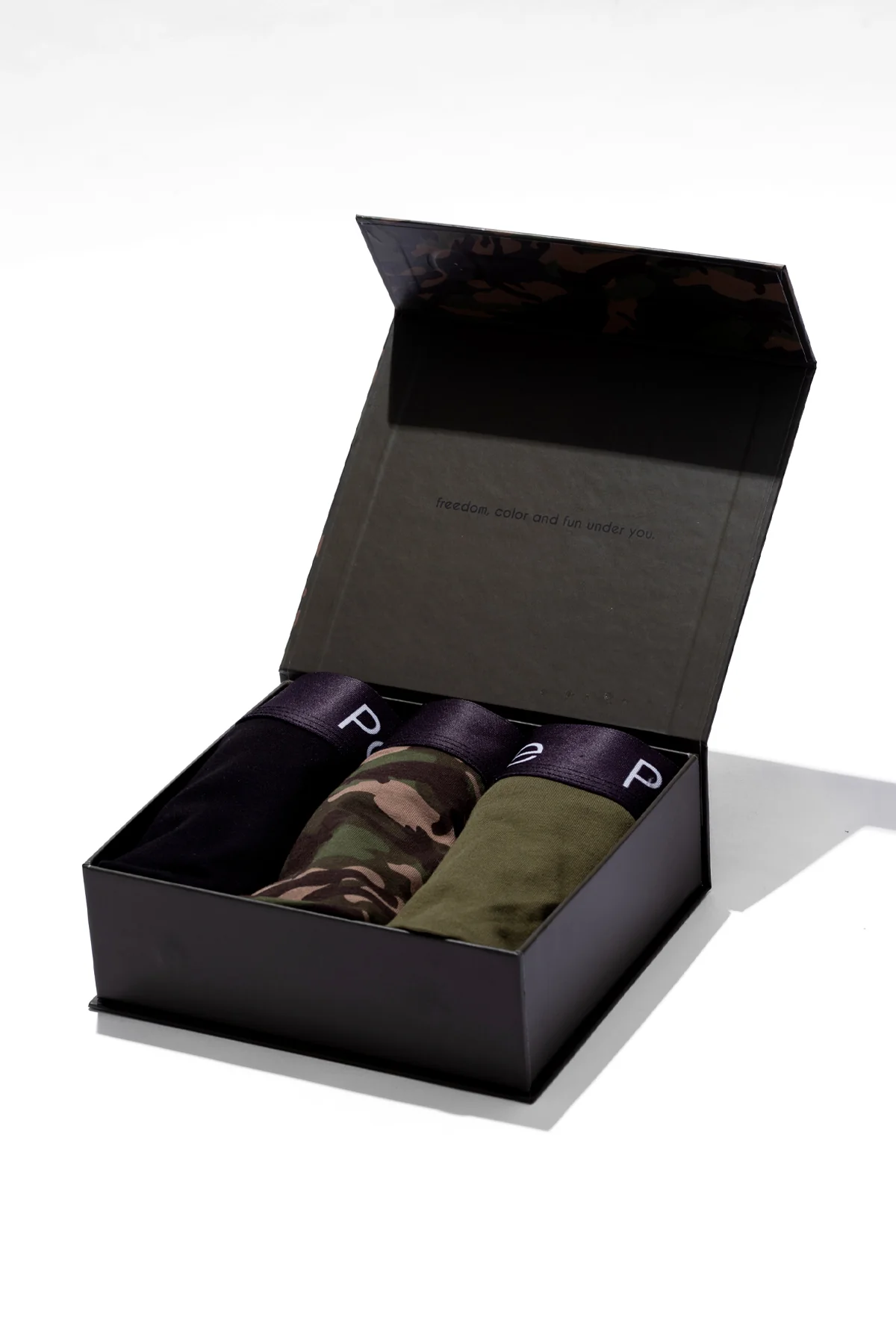 3'lü Erkek Boxer - Camo - Image 2
