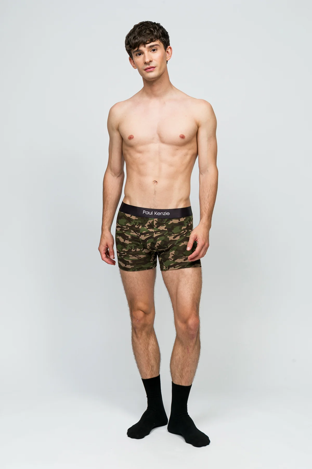 3'lü Erkek Boxer - Camo - Image 3