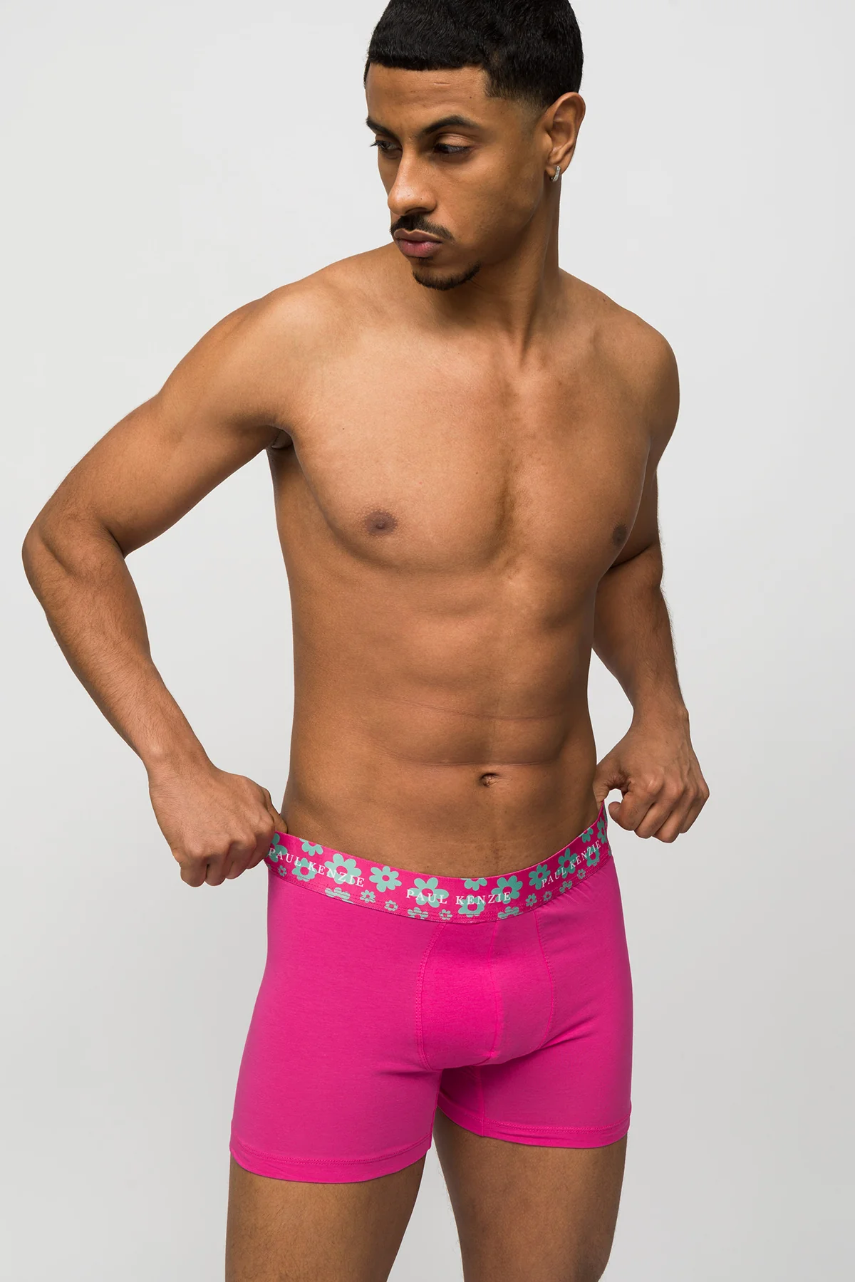 3'lü Erkek Boxer Comfort Flex - Floral - Image 3