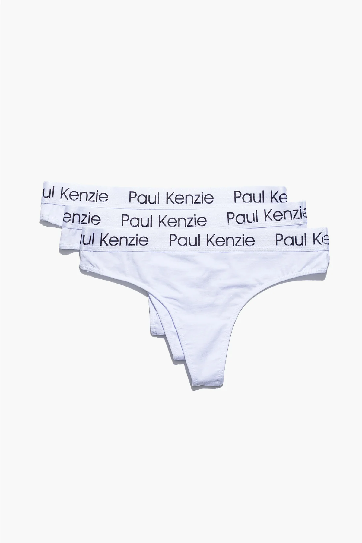 3'lü Kadın String Külot - Whitey