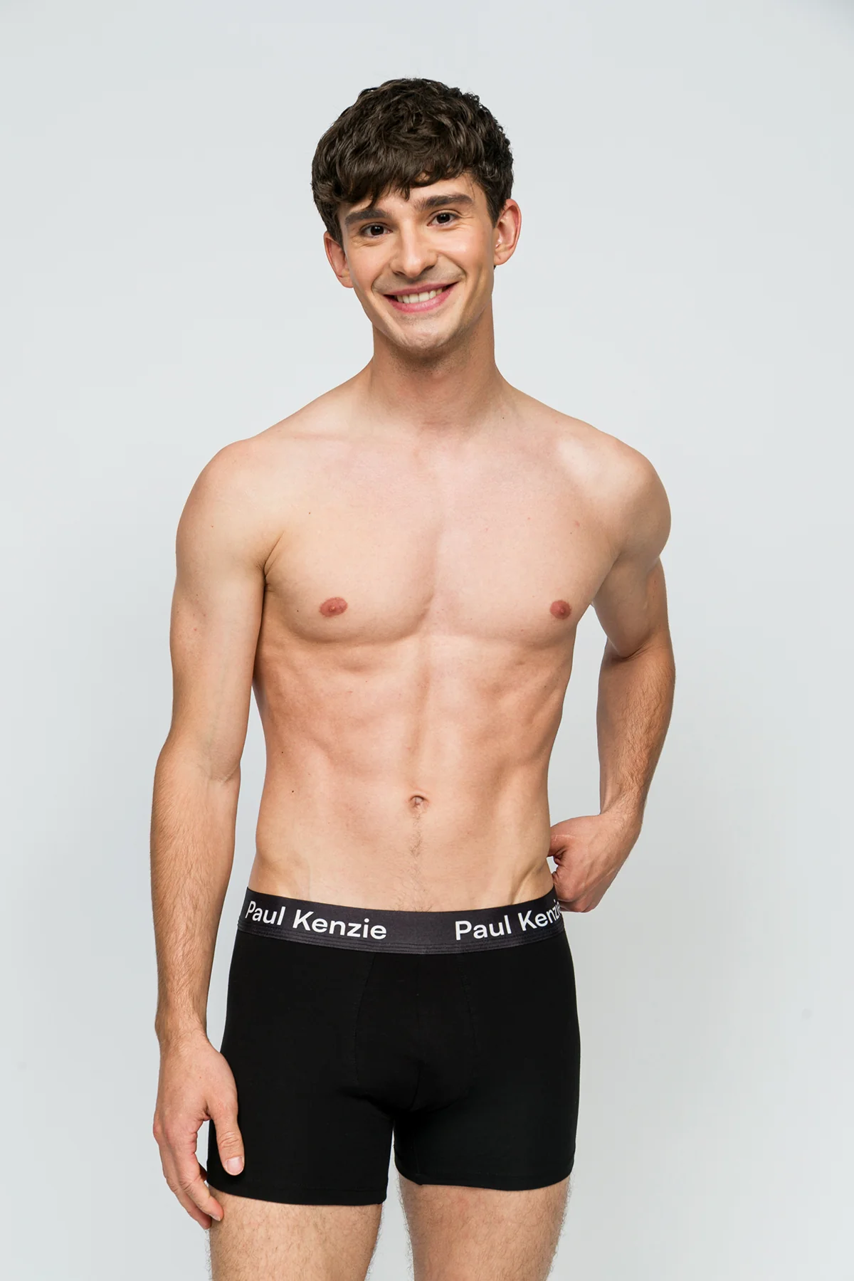 5'li Erkek Boxer - All Black - Image 4