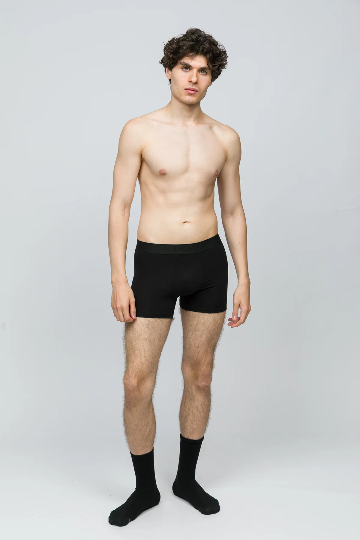 5'li Erkek Boxer - Quite Black - Image 4