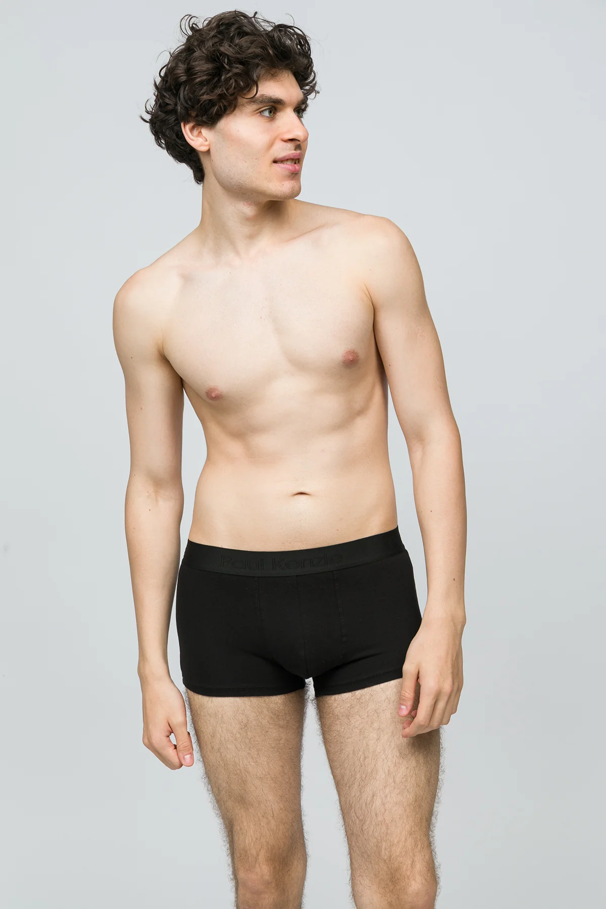 5'li Erkek Boxer Trunk - Quite Black - Image 3