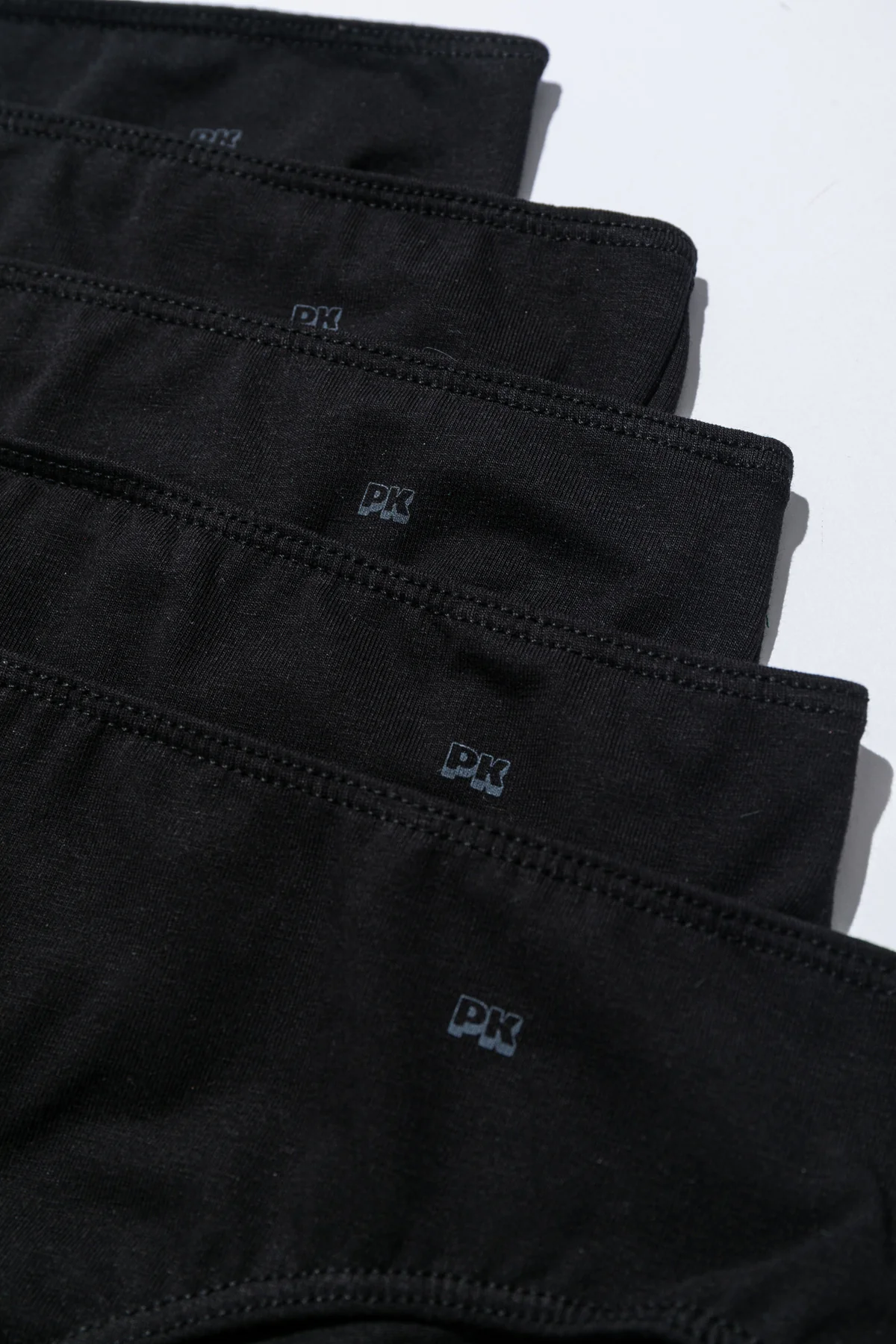 5'li Kadın Slip Külot - All Black - Image 4