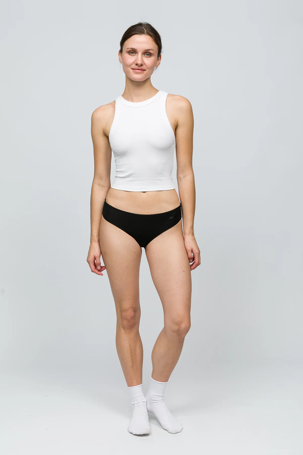 5'li Kadın Slip Külot - All Black - Image 5