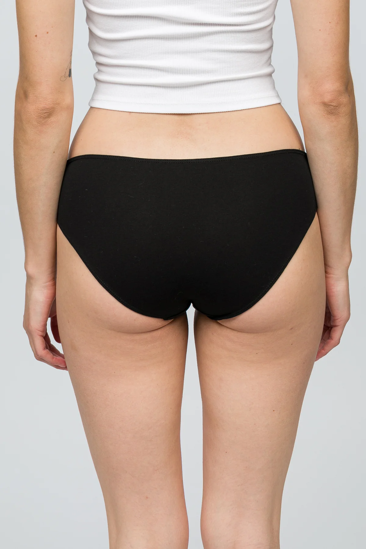 5'li Kadın Slip Külot - All Black - Image 9