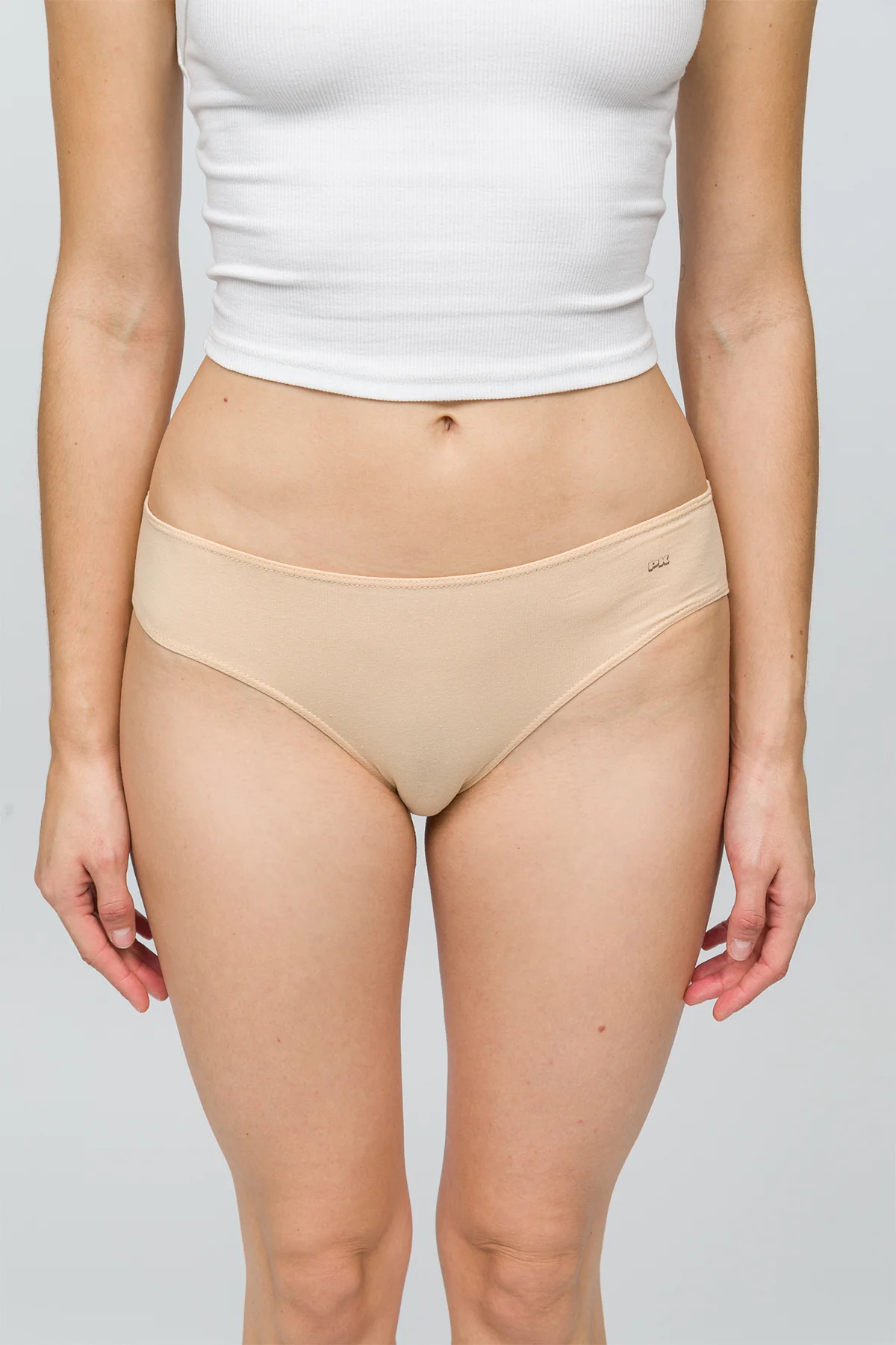 5'li Kadın Slip Külot - Nude - Image 5