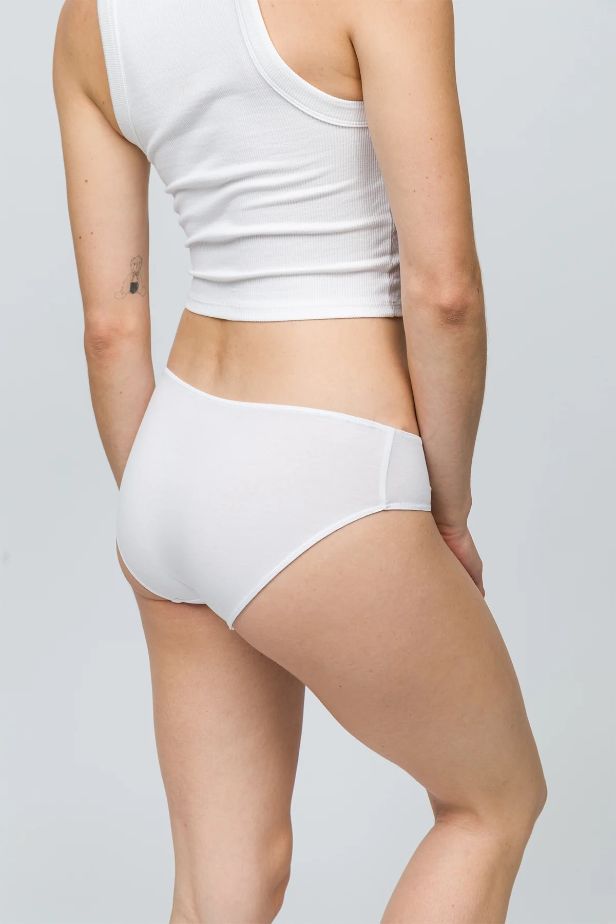 5'li Kadın Slip Külot - Nude - Image 7