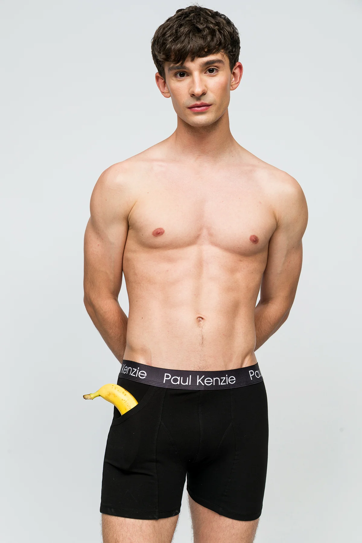Cepli Erkek Boxer - Blackish - Pockets - Image 5