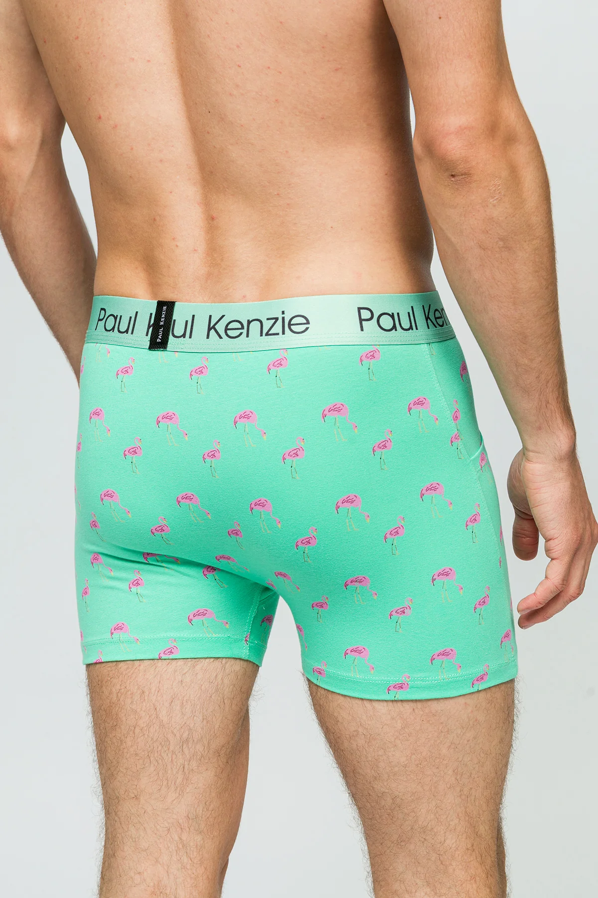 Cepli Erkek Boxer - Pink Birdy - Pockets - Image 7