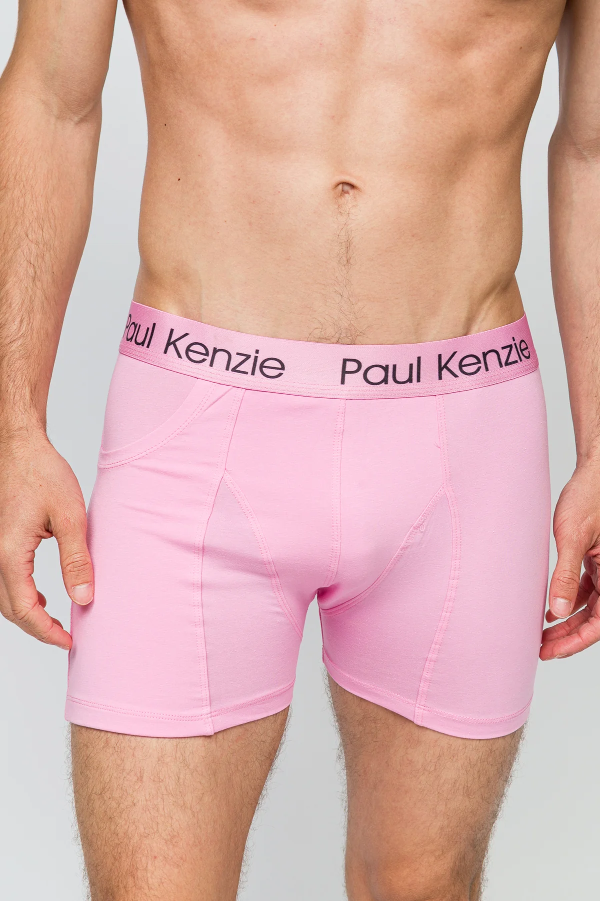 Cepli Erkek Boxer - Rainbow 2 Açık Pembe - Pockets - Image 8