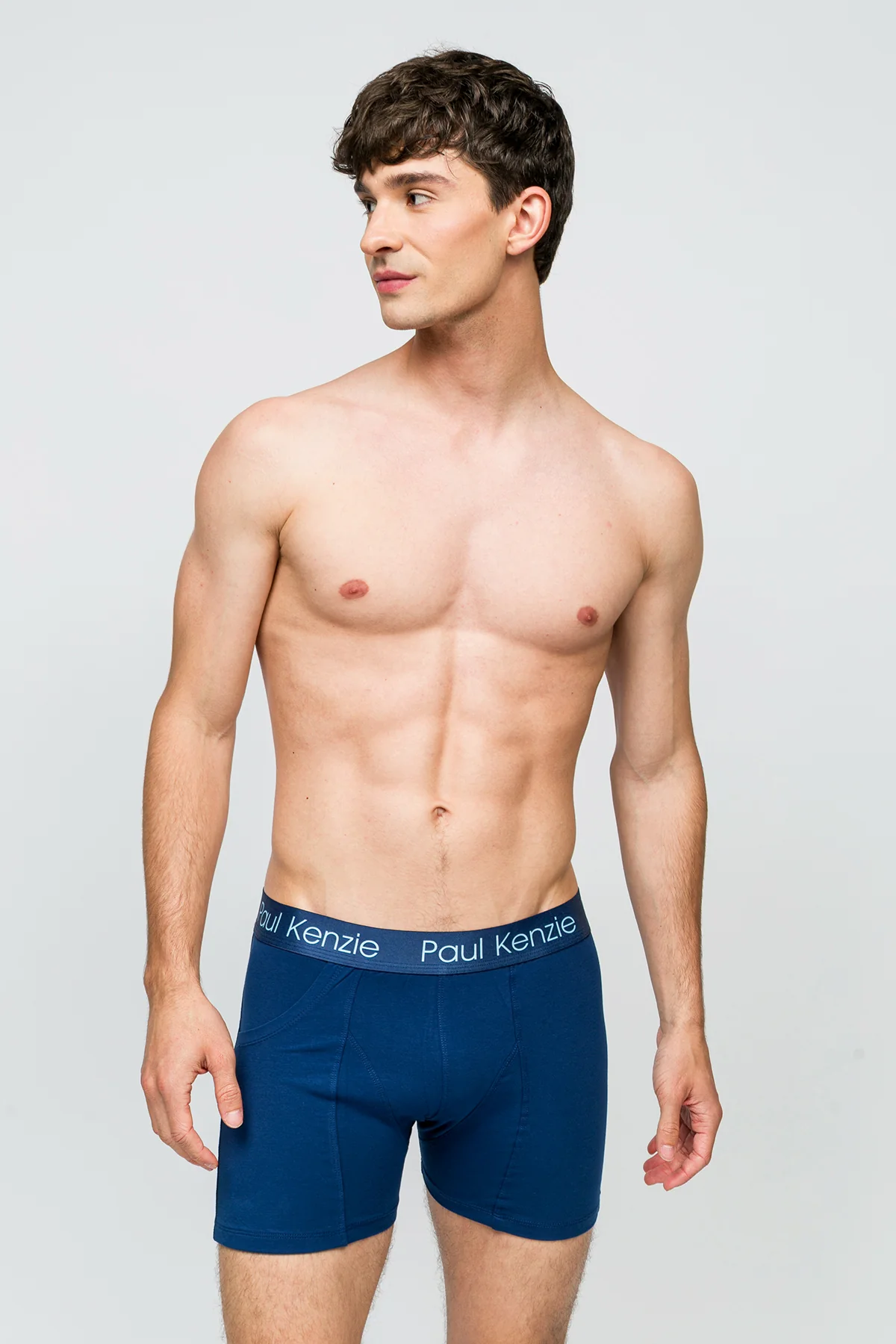 Cepli Erkek Boxer - Rainbow 4 Lacivert - Pockets - Image 5