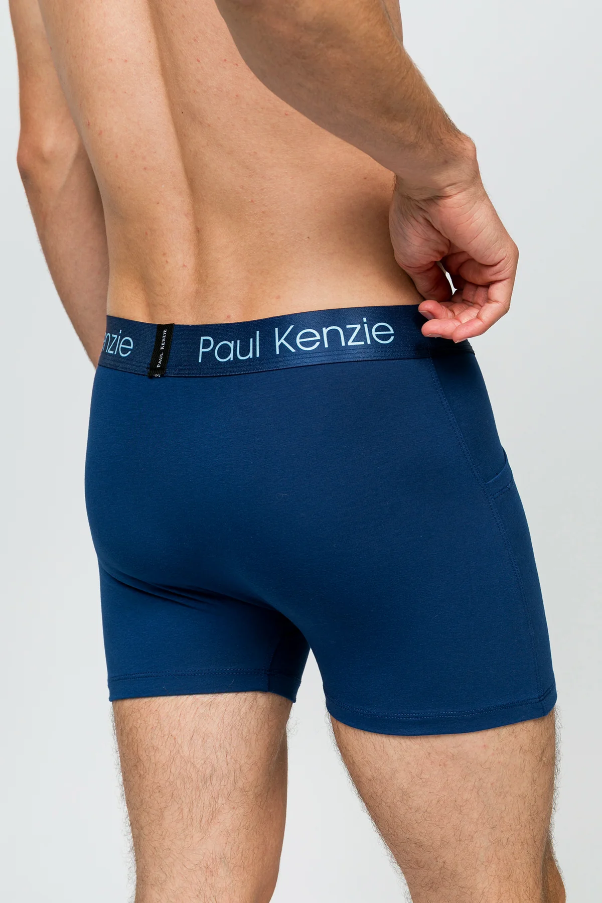 Cepli Erkek Boxer - Rainbow 4 Lacivert - Pockets - Image 8