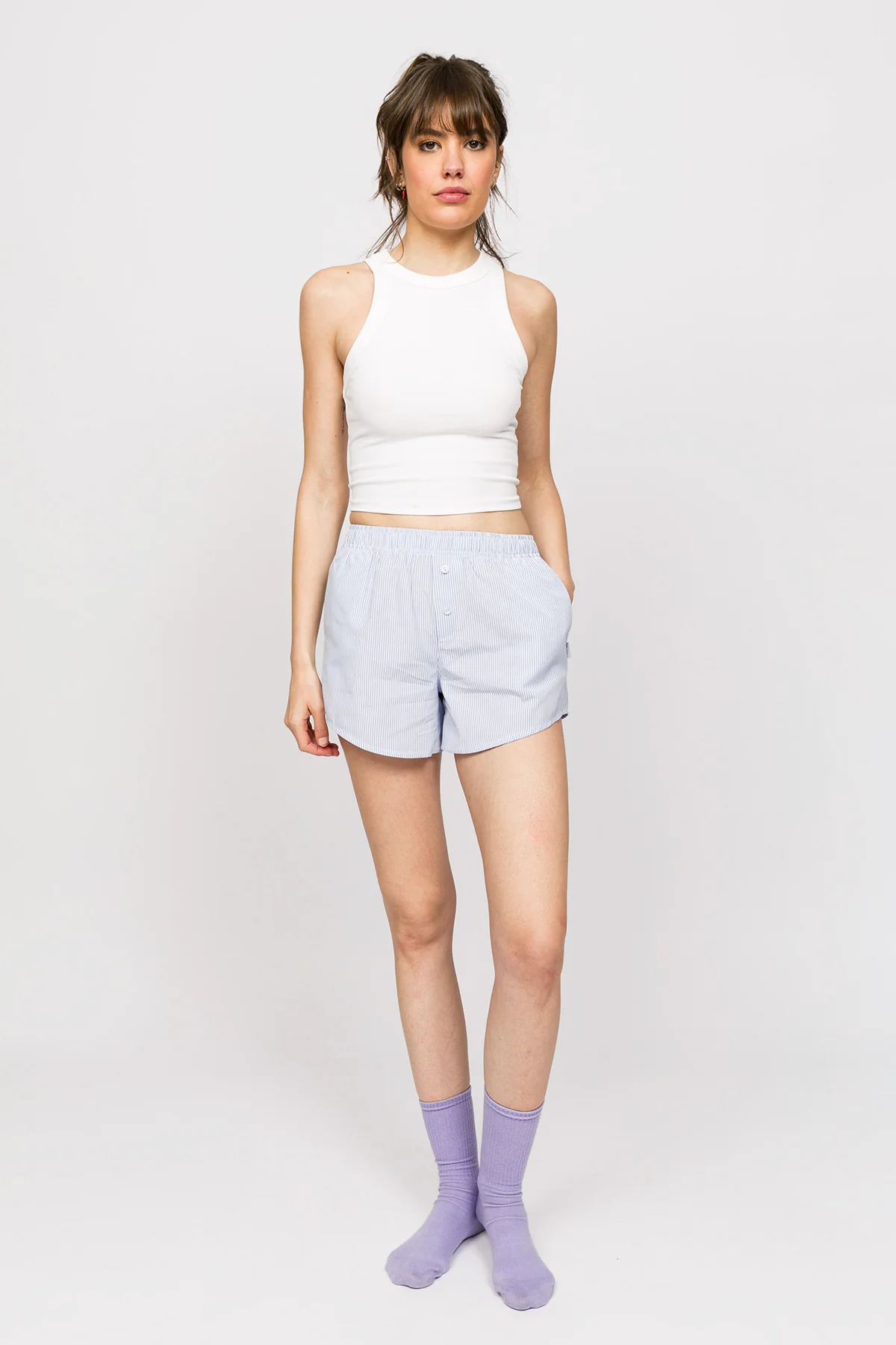 Chill Space Collection - Kadın Ev Şort - Bluey - Image 3