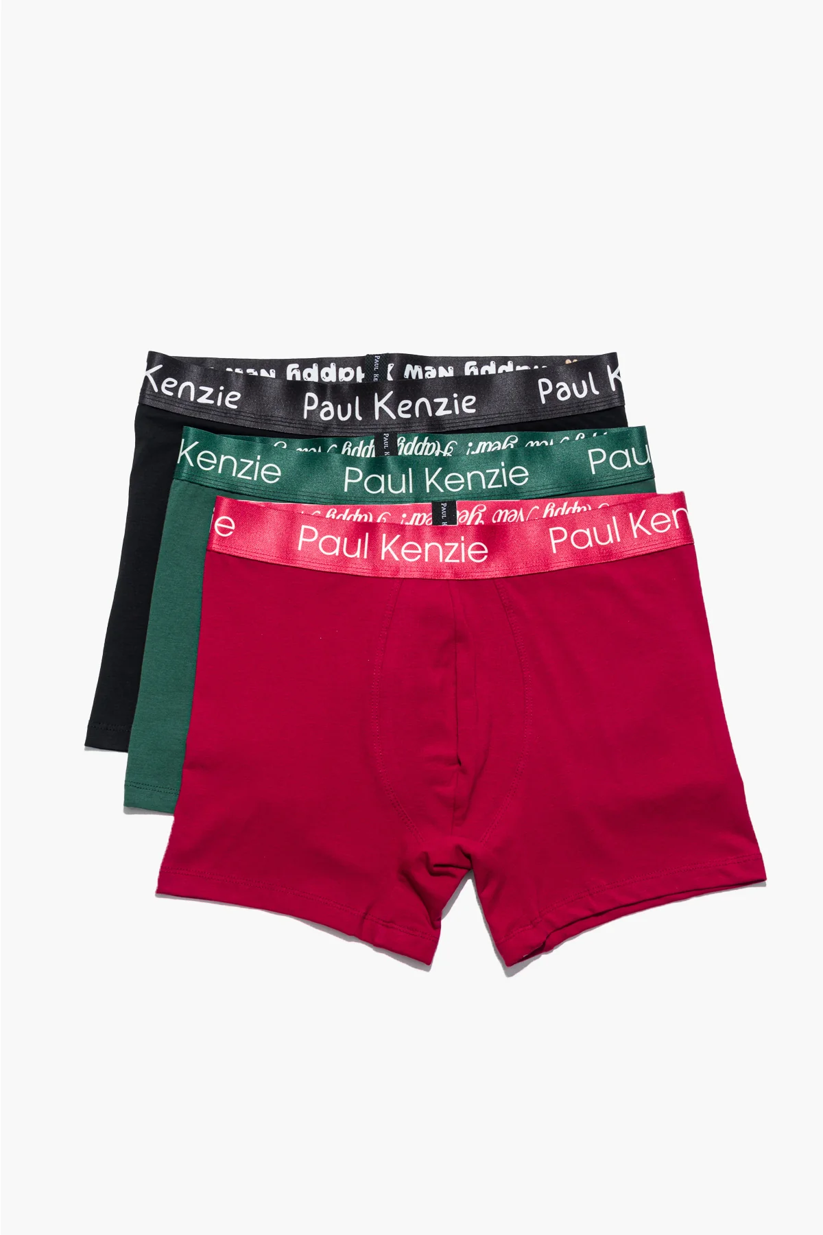 Christmas Collection - 3'lü Erkek Boxer - Holly