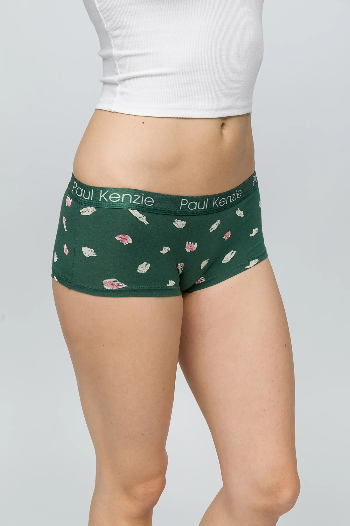 Christmas Collection - Kadın Boyshort Külot - Beary - Image 6