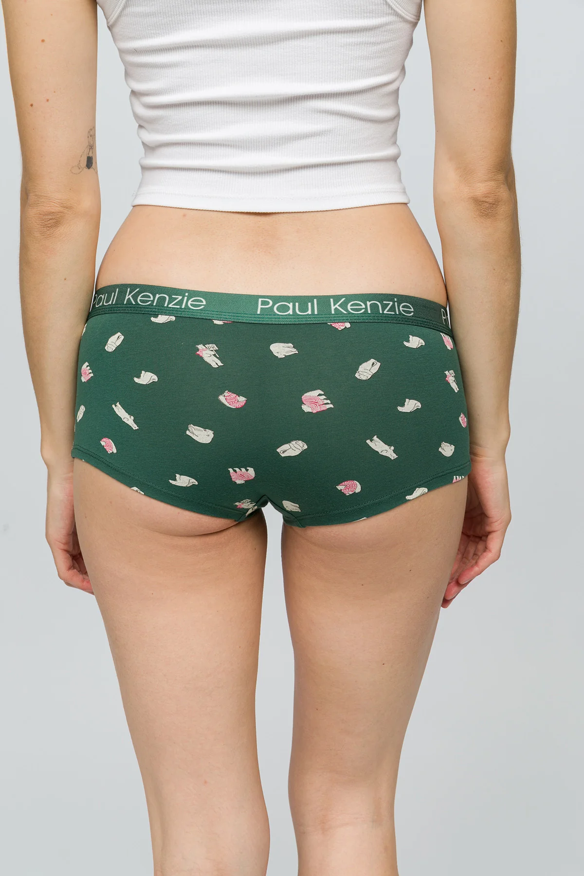 Christmas Collection - Kadın Boyshort Külot - Beary - Image 7