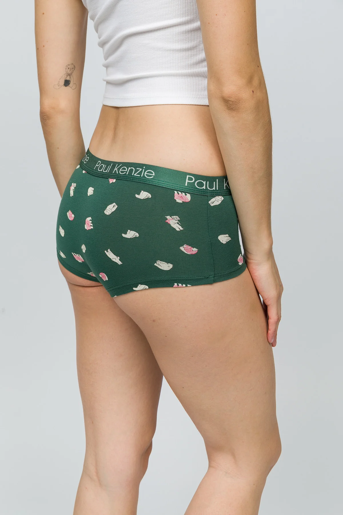 Christmas Collection - Kadın Boyshort Külot - Beary - Image 8