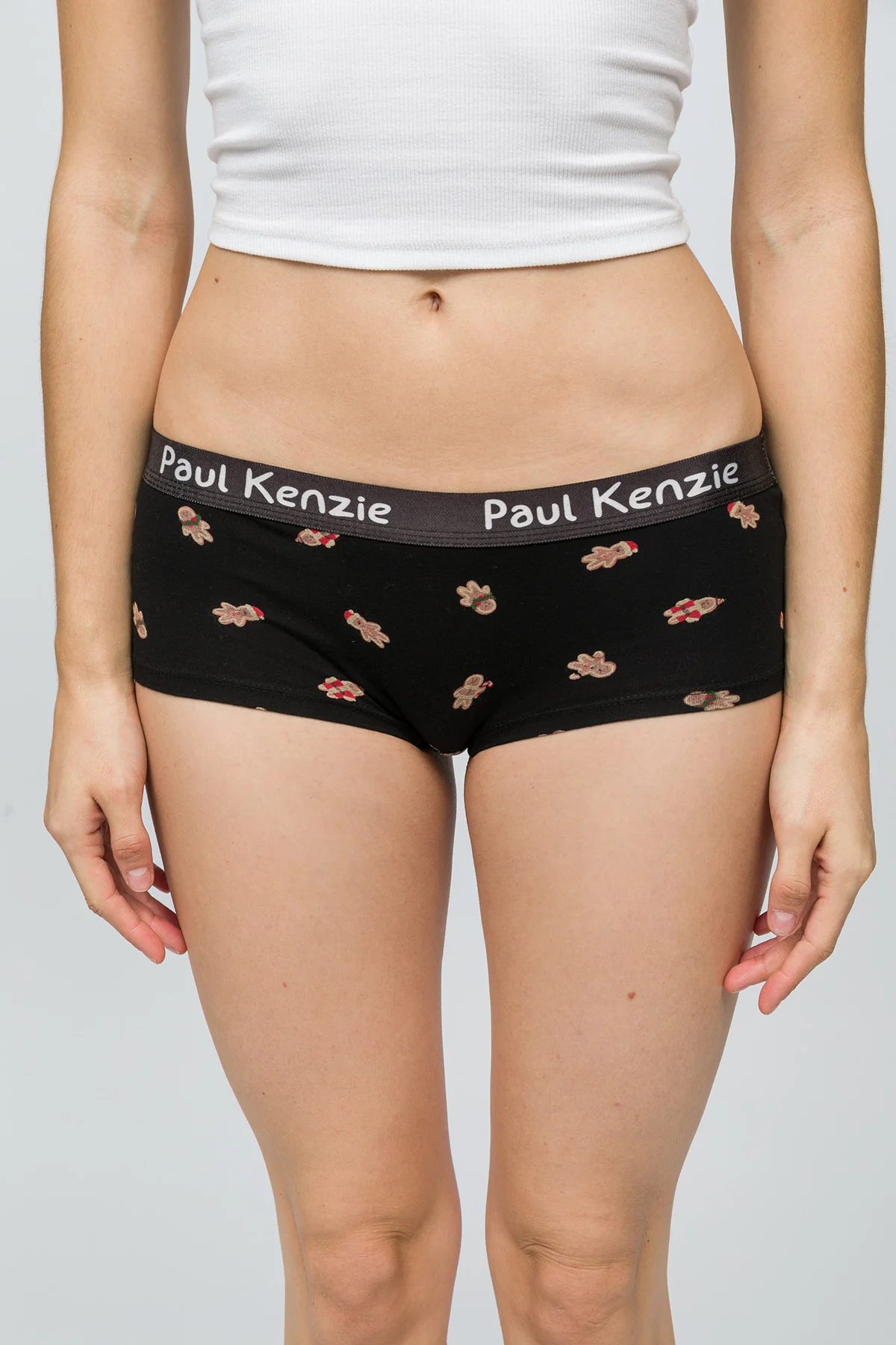 Christmas Collection - Kadın Boyshort Külot - Ginger Bells - Image 5