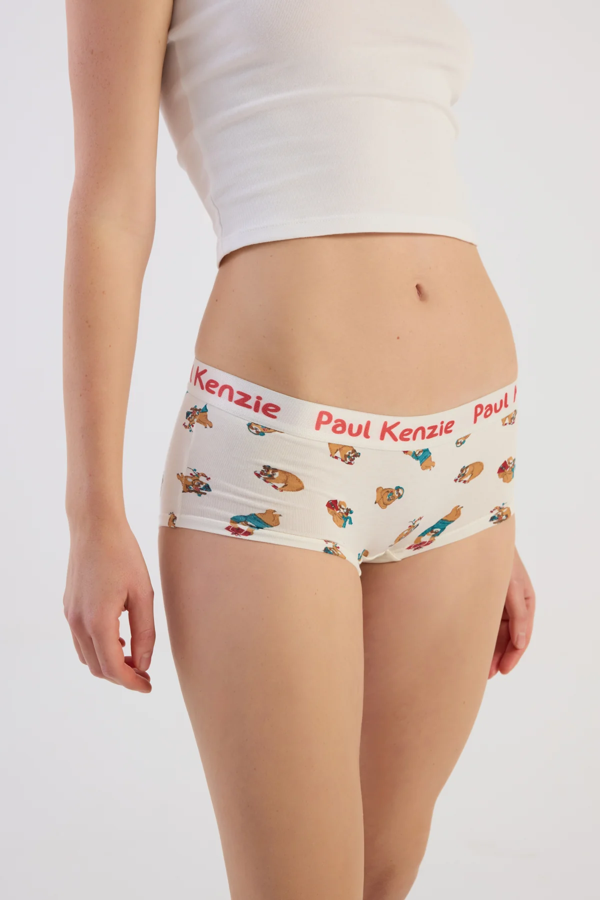 Christmas Collection - Kadın Boyshort Külot - Slothy Christmas - Image 6