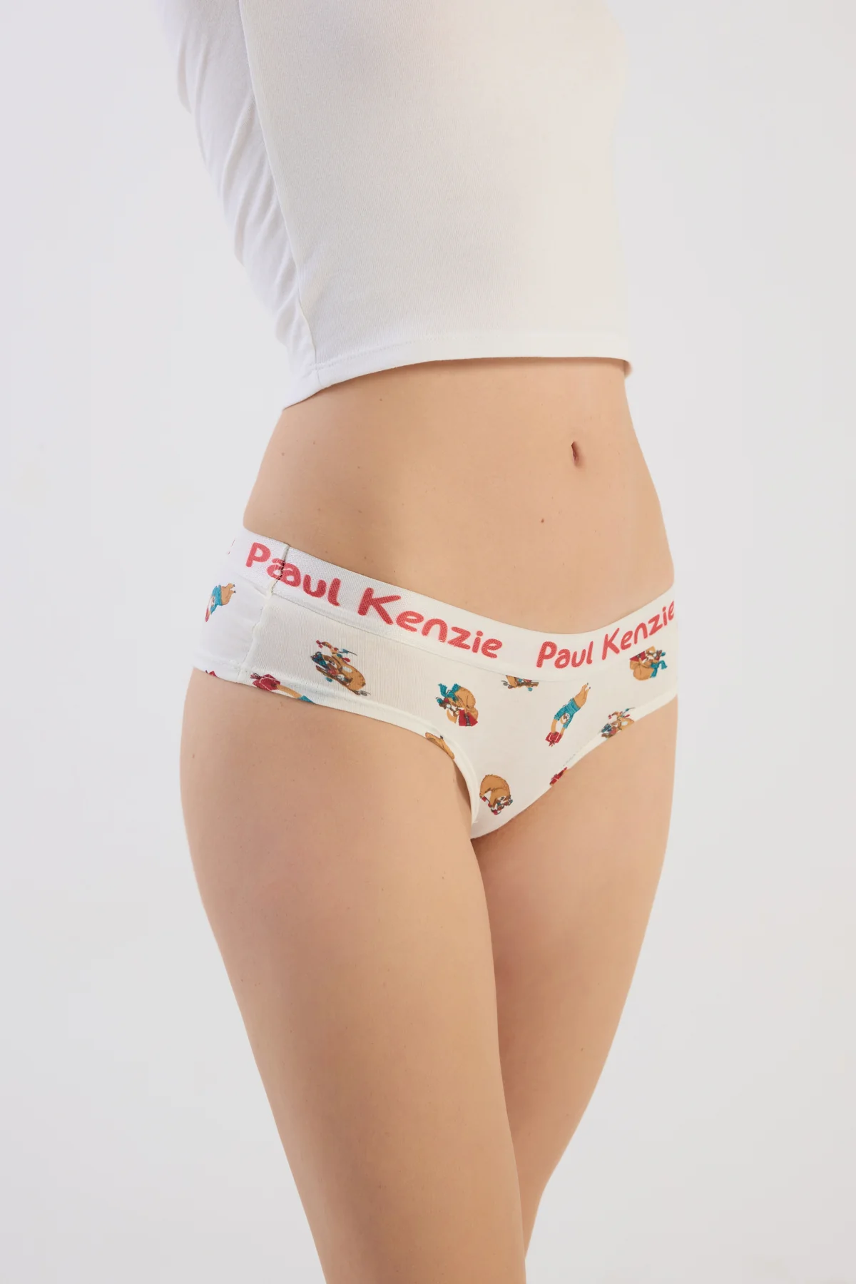 Christmas Collection - Kadın Cheeky Külot - Slothy Christmas - Image 5