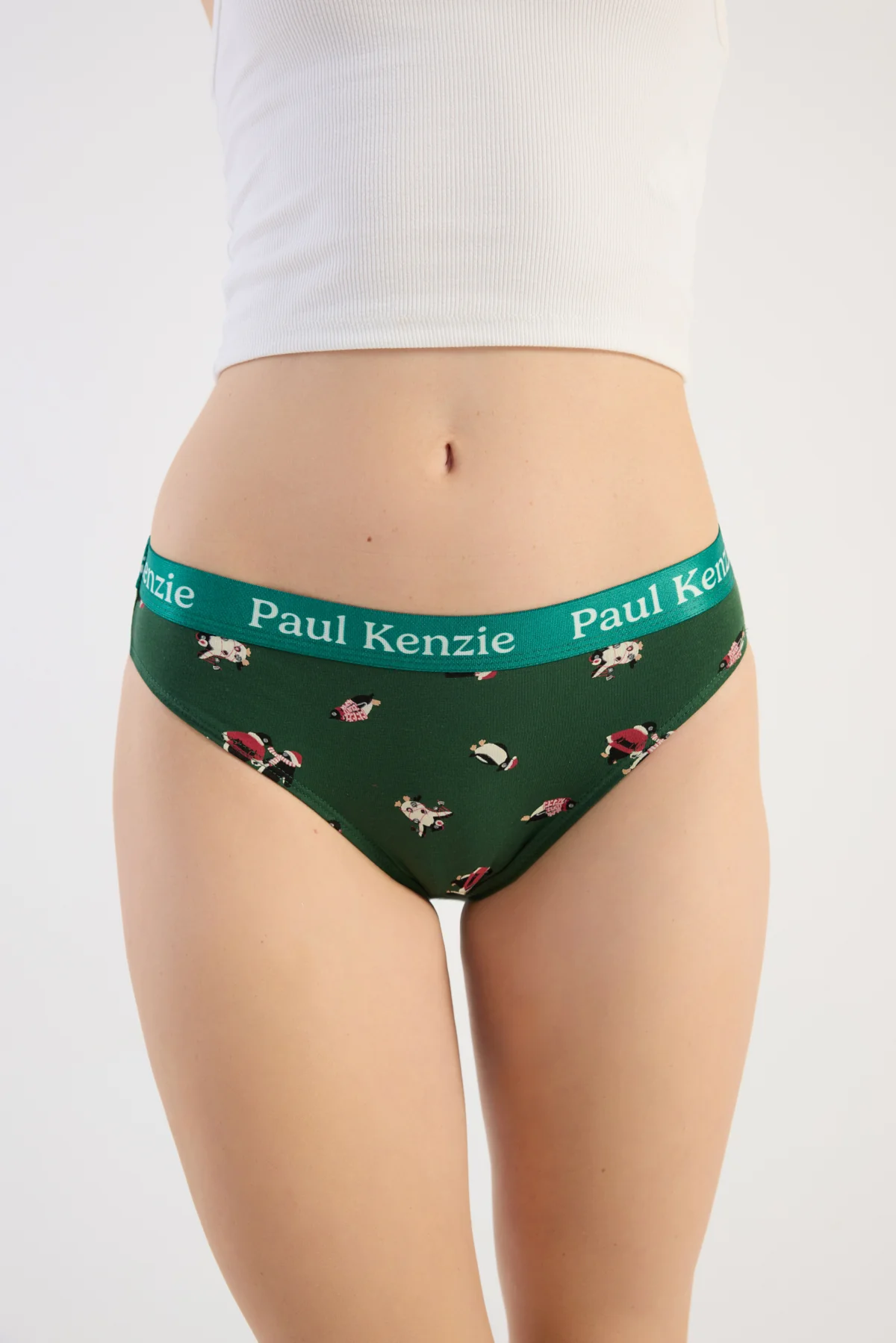 Christmas Collection - Kadın Slip Külot - Pengu in Wonderland - Image 5