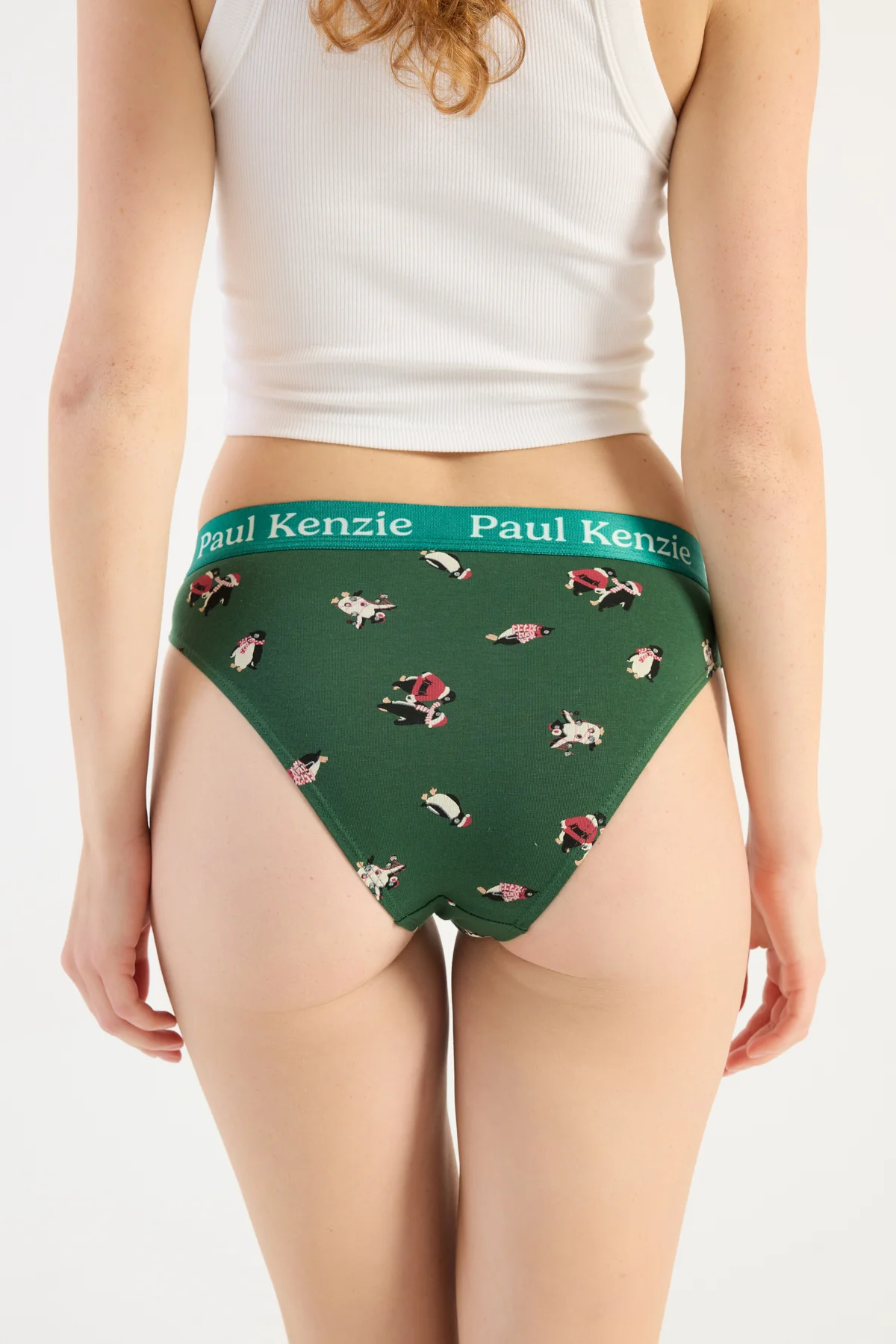 Christmas Collection - Kadın Slip Külot - Pengu in Wonderland - Image 7