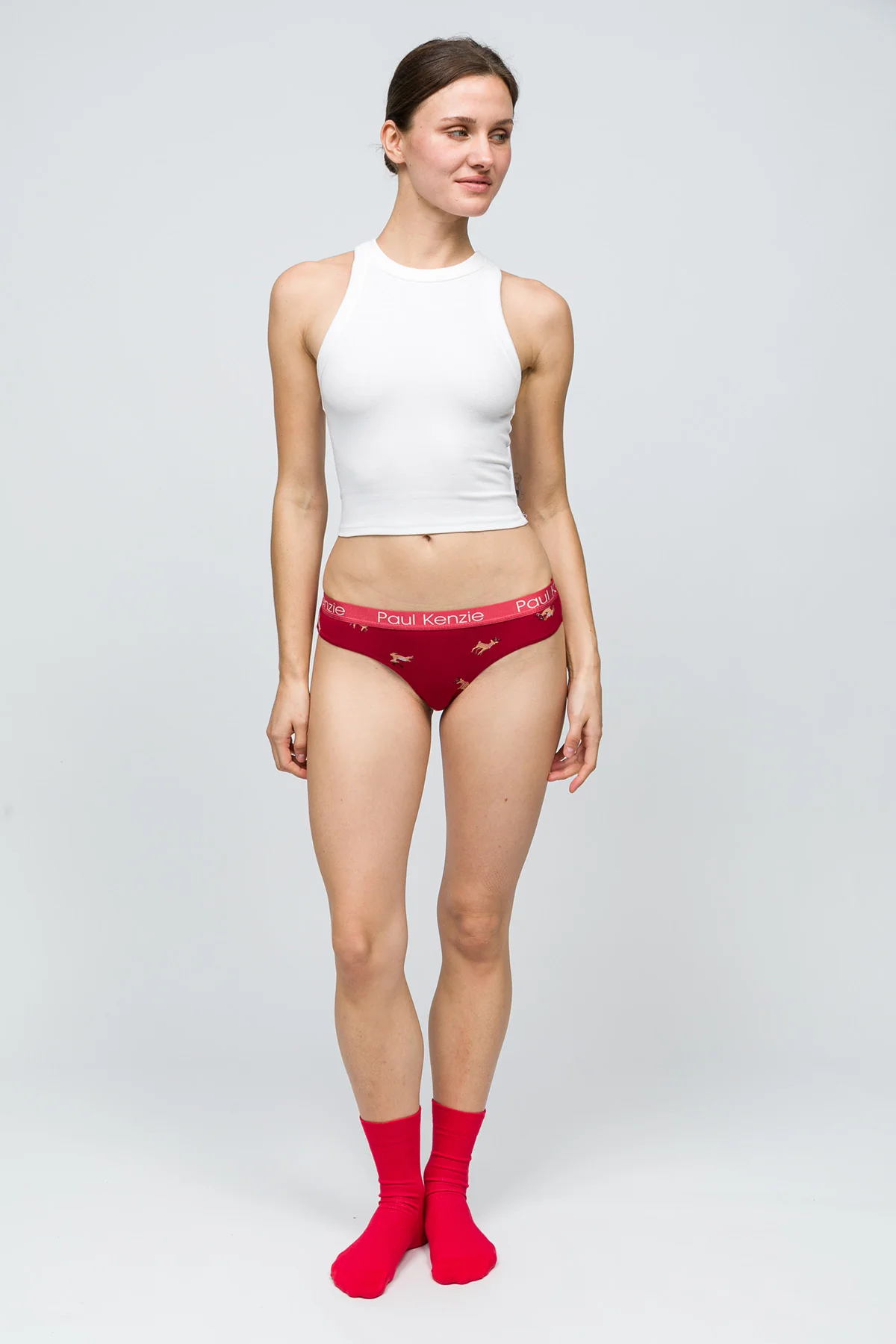 Christmas Collection - Kadın Slip Külot - Reindeer Kisses - Image 3