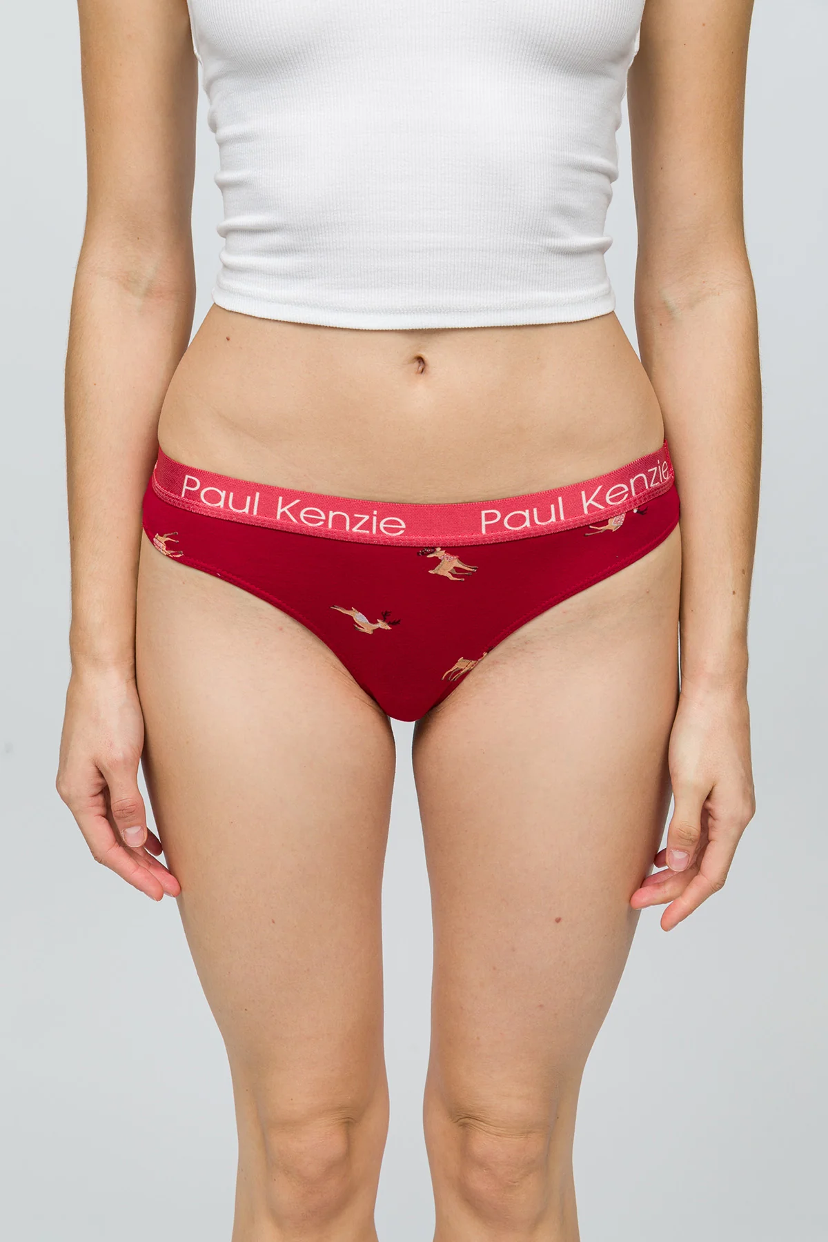 Christmas Collection - Kadın String Külot - Reindeer Kisses - Image 5