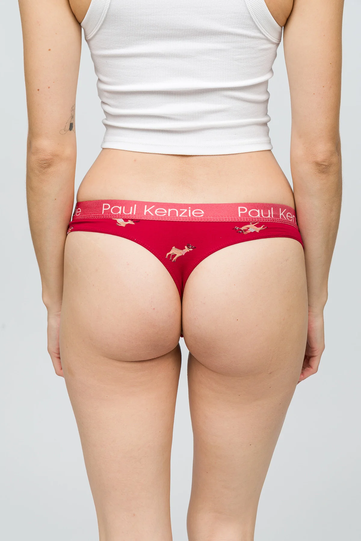 Christmas Collection - Kadın String Külot - Reindeer Kisses - Image 6