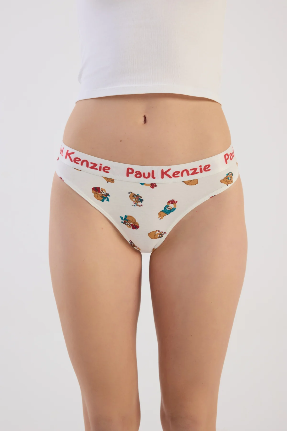 Christmas Collection - Kadın String Külot - Slothy Christmas - Image 5