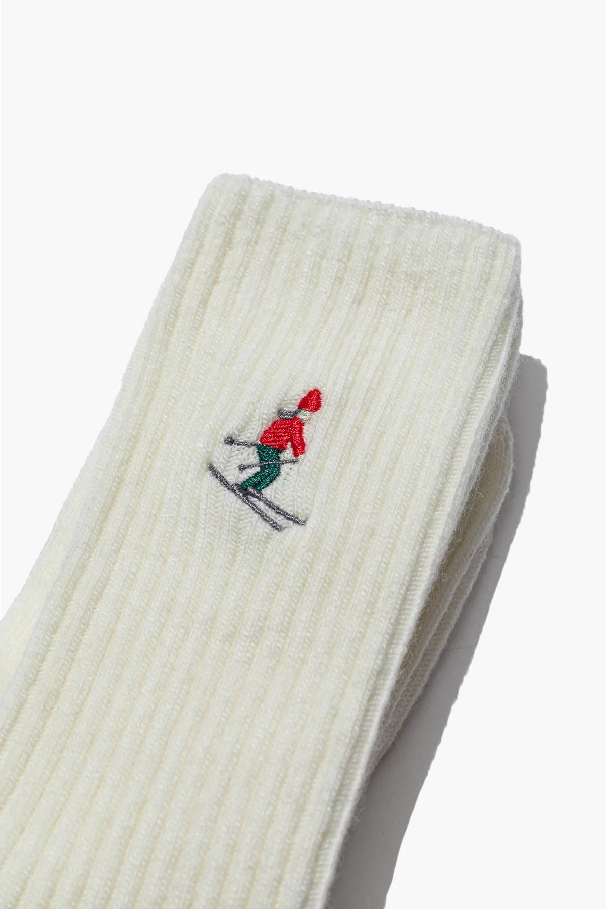 Christmas Collection - Nakışlı Yün Çorap - Holiday - Image 3