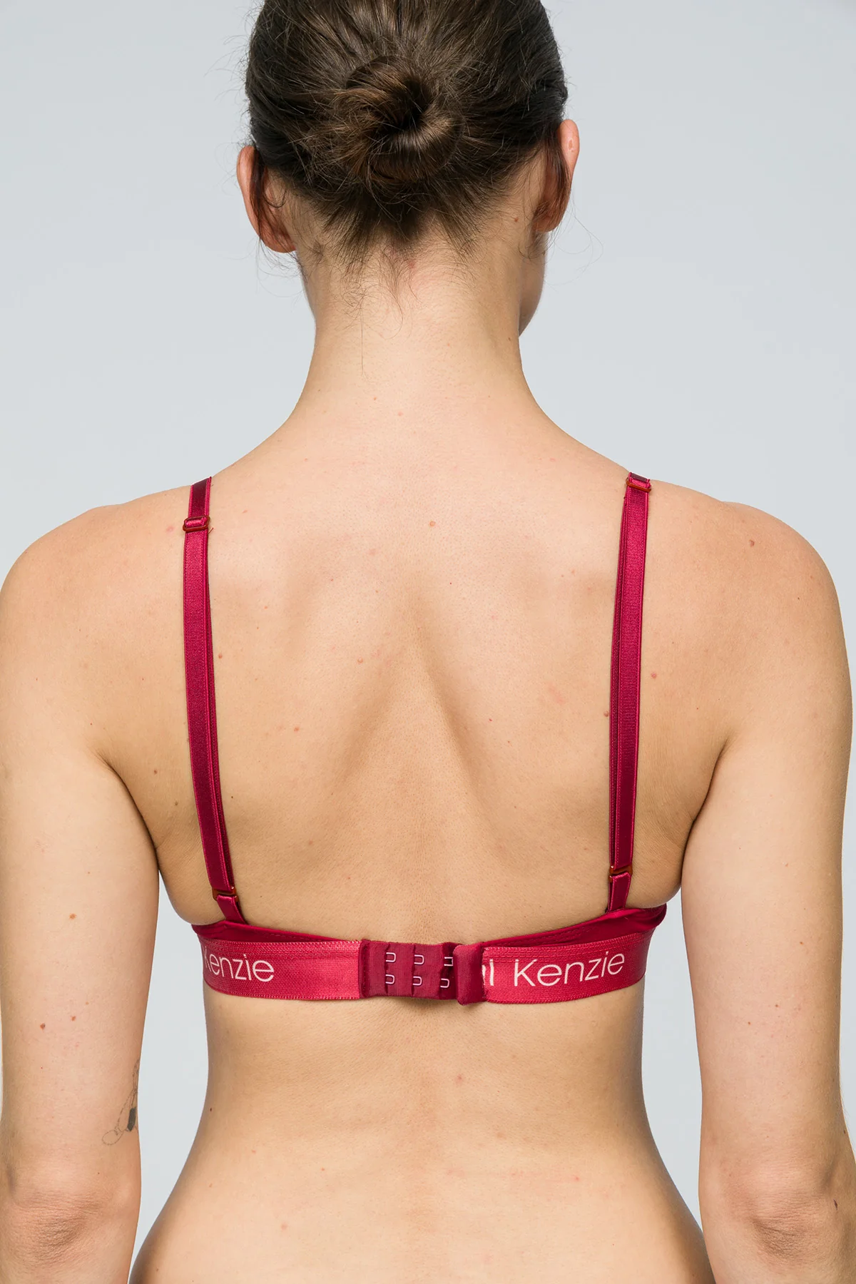 Christmas Collection - Triangle Spor Bralet - Holly - Image 6