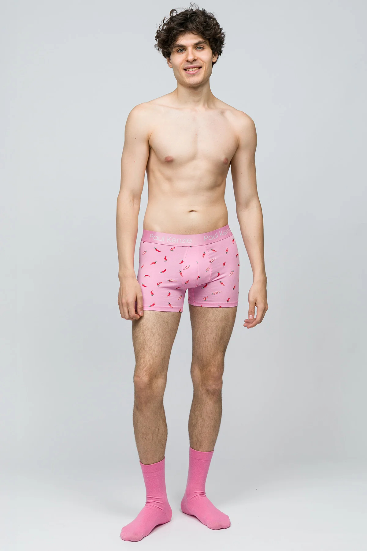 Desenli Erkek Boxer -  Chili - Image 3