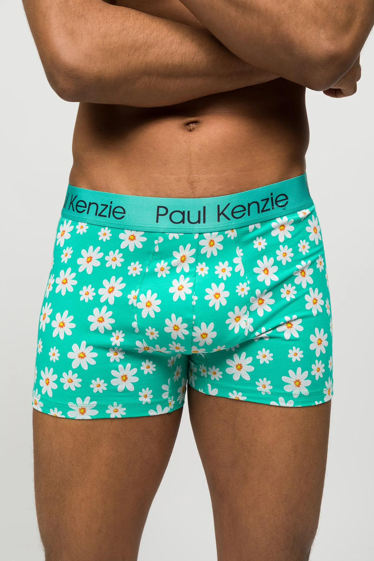 Desenli Erkek Boxer - Couple Collection Daisy - Image 4
