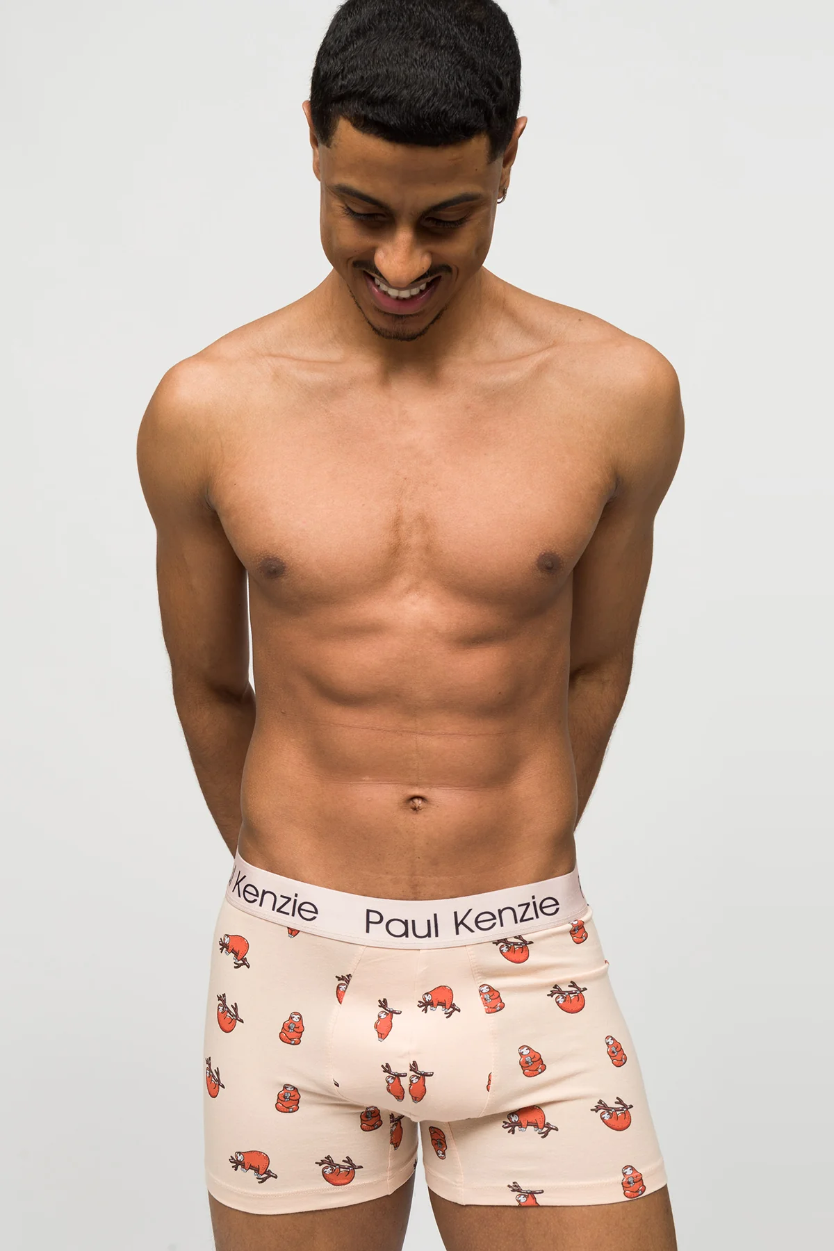 Desenli Erkek Boxer - Couple Collection Lazy - Image 3