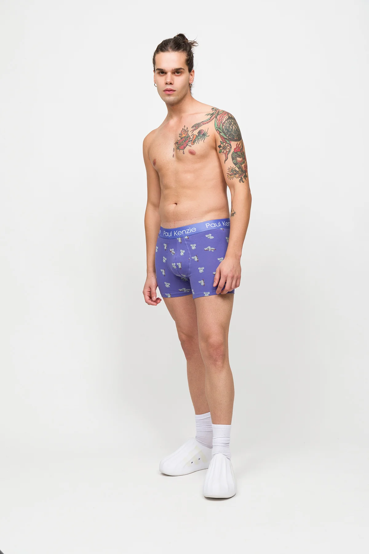 Desenli Erkek Boxer – Eco Characters – Koala - Image 3