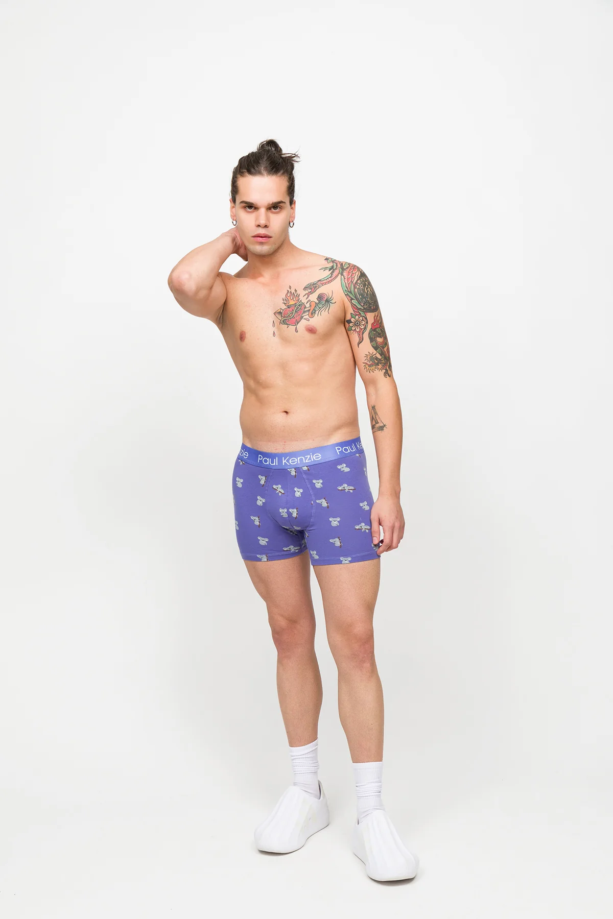 Desenli Erkek Boxer – Eco Characters – Koala - Image 4