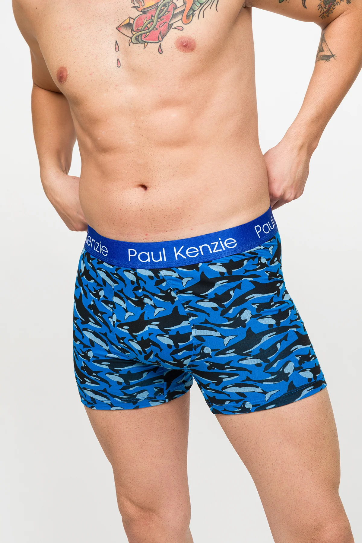 Desenli Erkek Boxer – Eco Characters – Oh Whale - Image 5