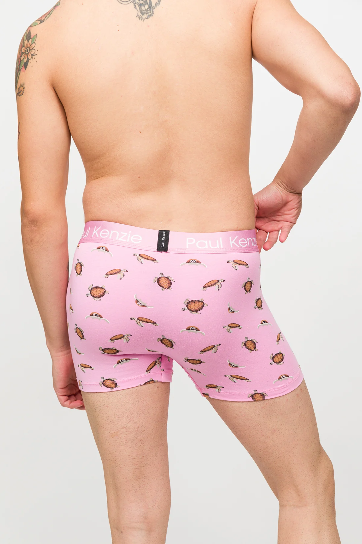 Desenli Erkek Boxer – Eco Characters – Turtley - Image 7