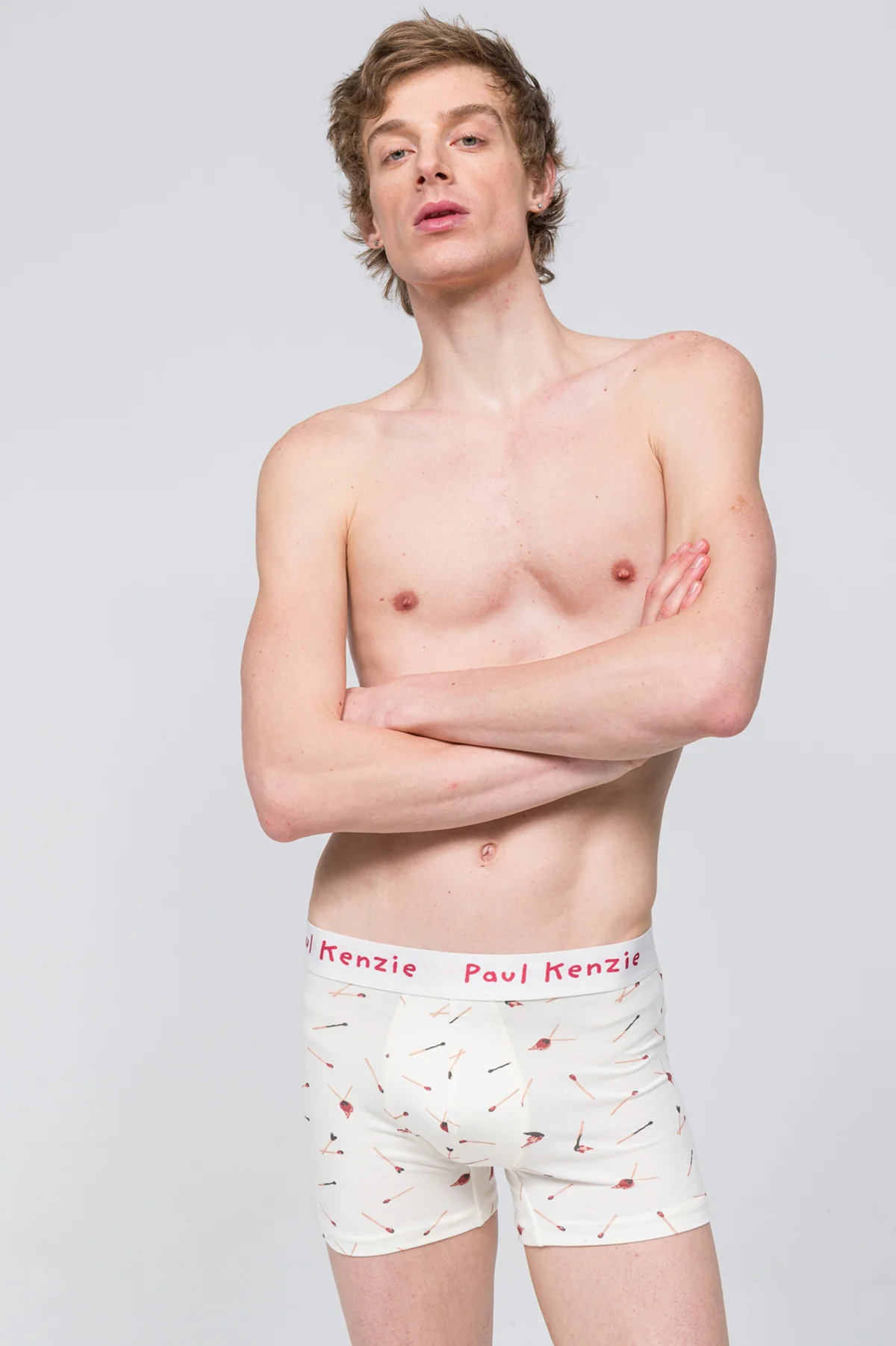 Desenli Erkek Boxer - Valentine Collection - Perfect Match - Image 4