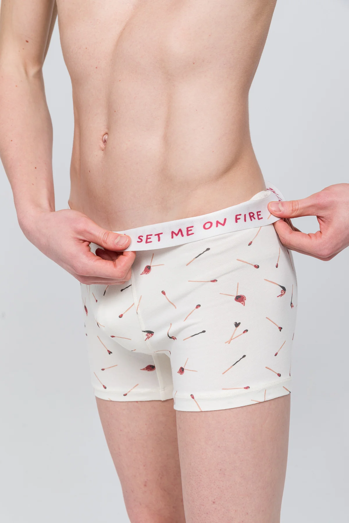 Desenli Erkek Boxer - Valentine Collection - Perfect Match - Image 8