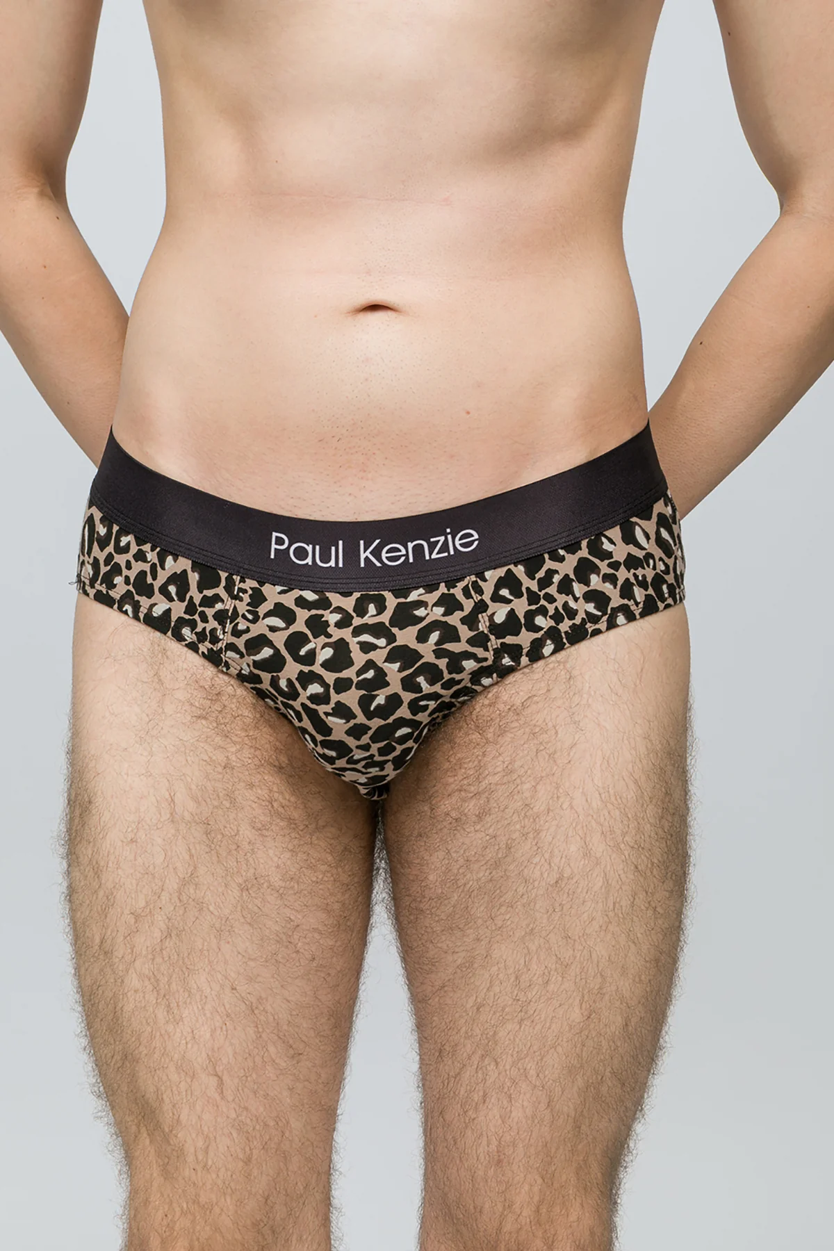Desenli Erkek Slip Külot - Leopard - Image 5