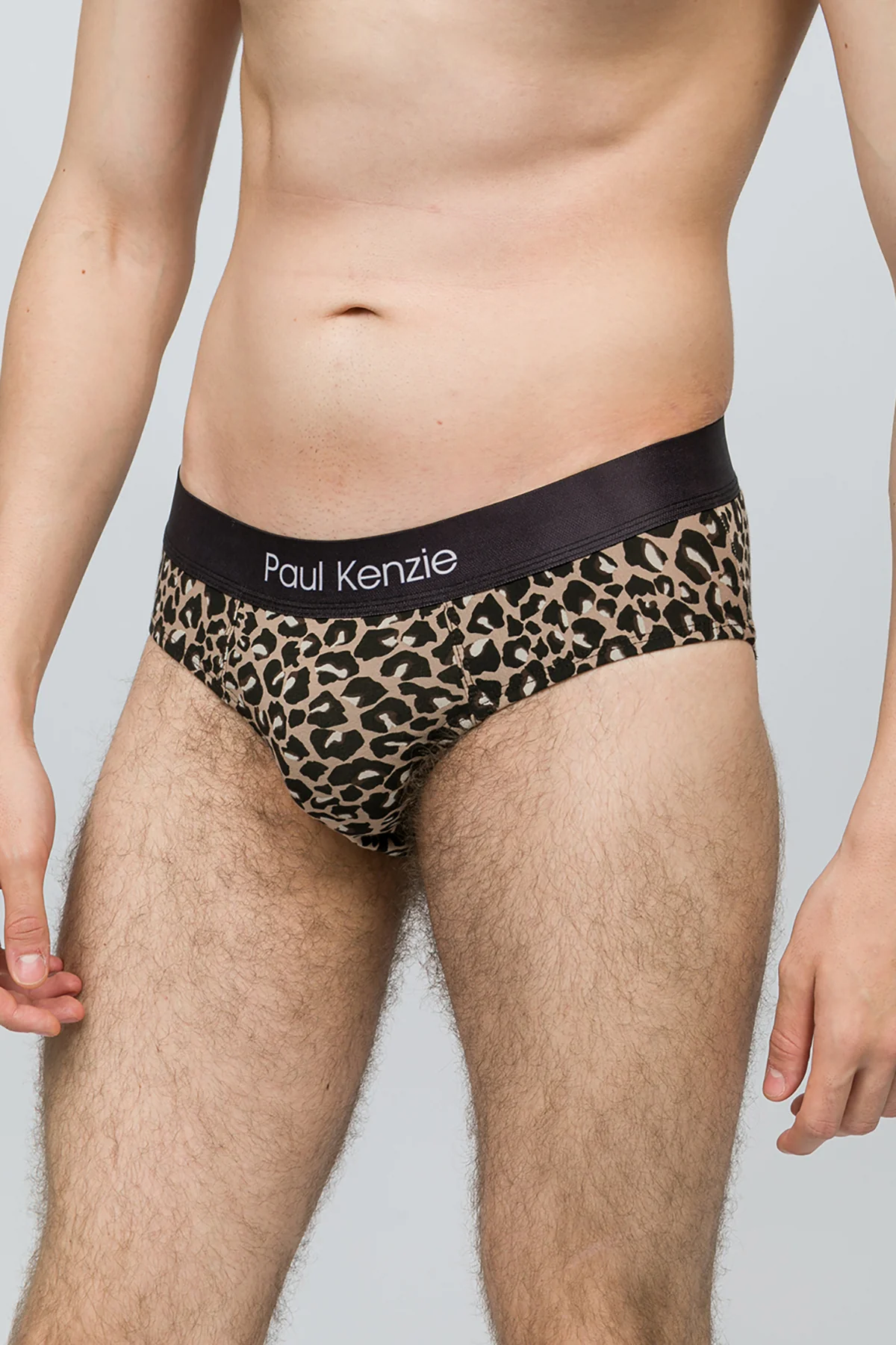 Desenli Erkek Slip Külot - Leopard - Image 6