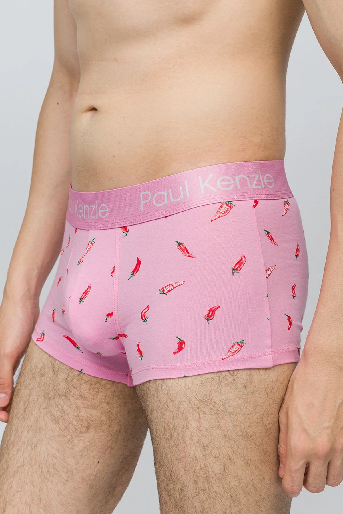 Desenli Erkek Trunk Boxer - Chili - Image 6