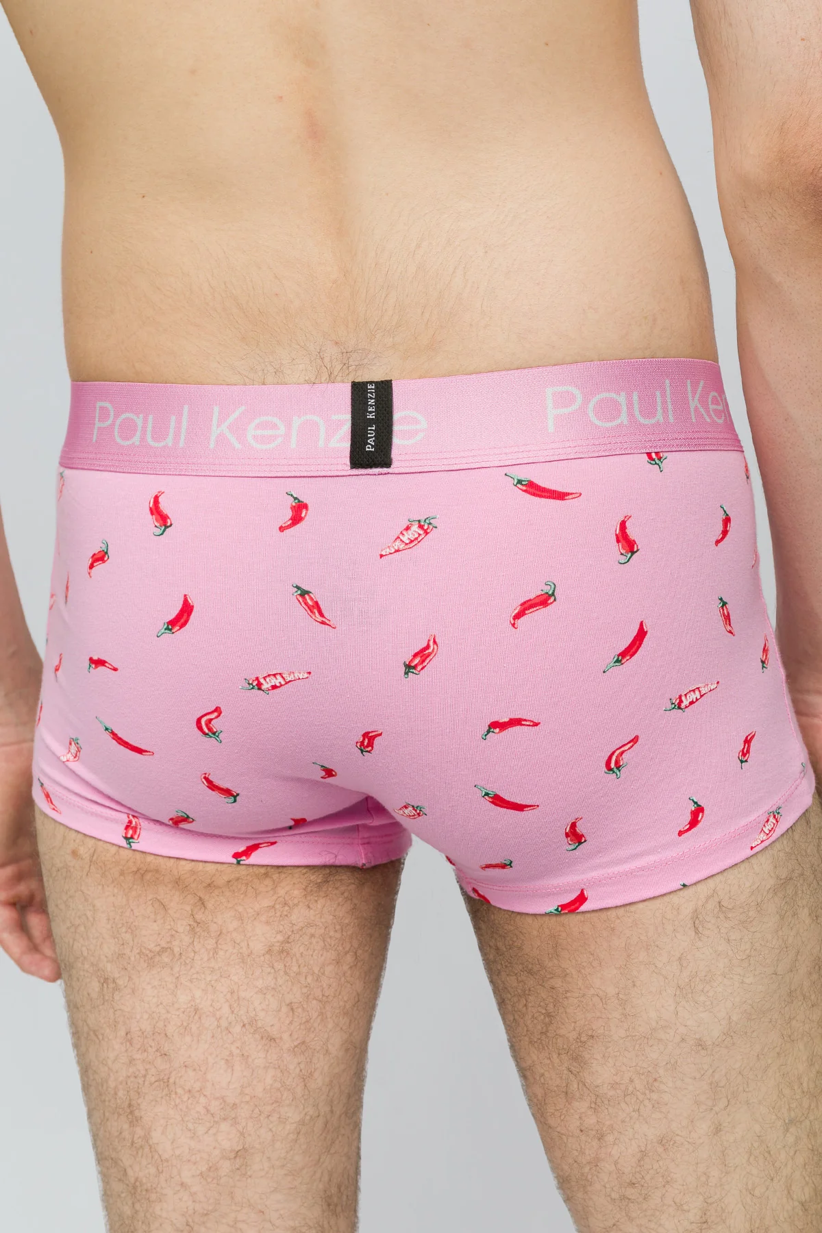 Desenli Erkek Trunk Boxer - Chili - Image 7