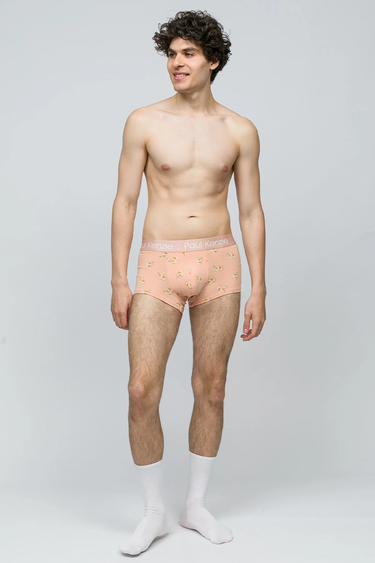 Desenli Erkek Trunk Boxer - Noodle - Image 3