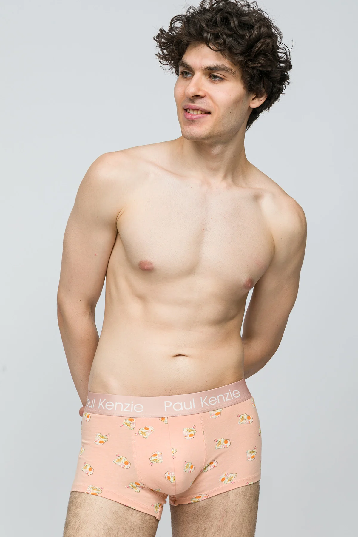 Desenli Erkek Trunk Boxer - Noodle - Image 4