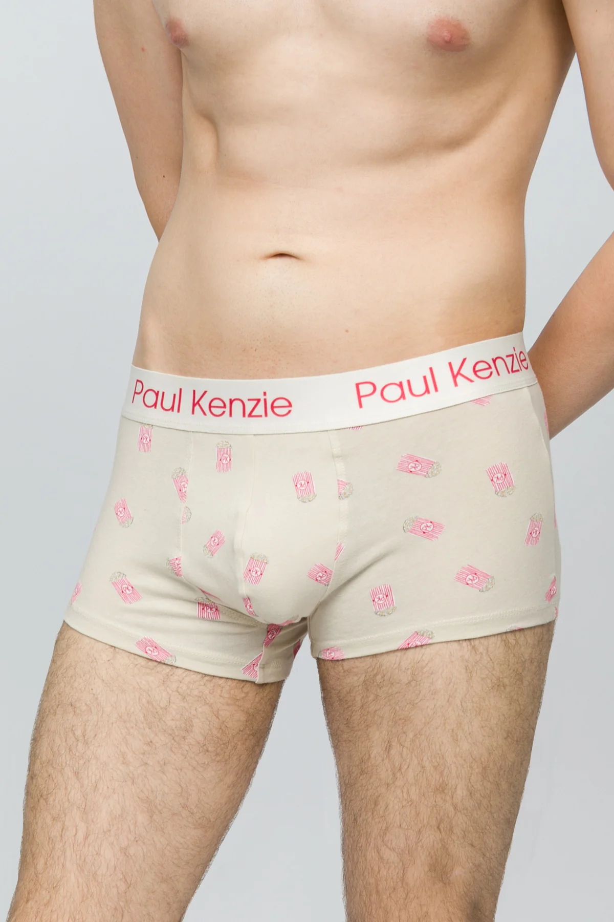 Desenli Erkek Trunk Boxer - Popcorn - Image 5