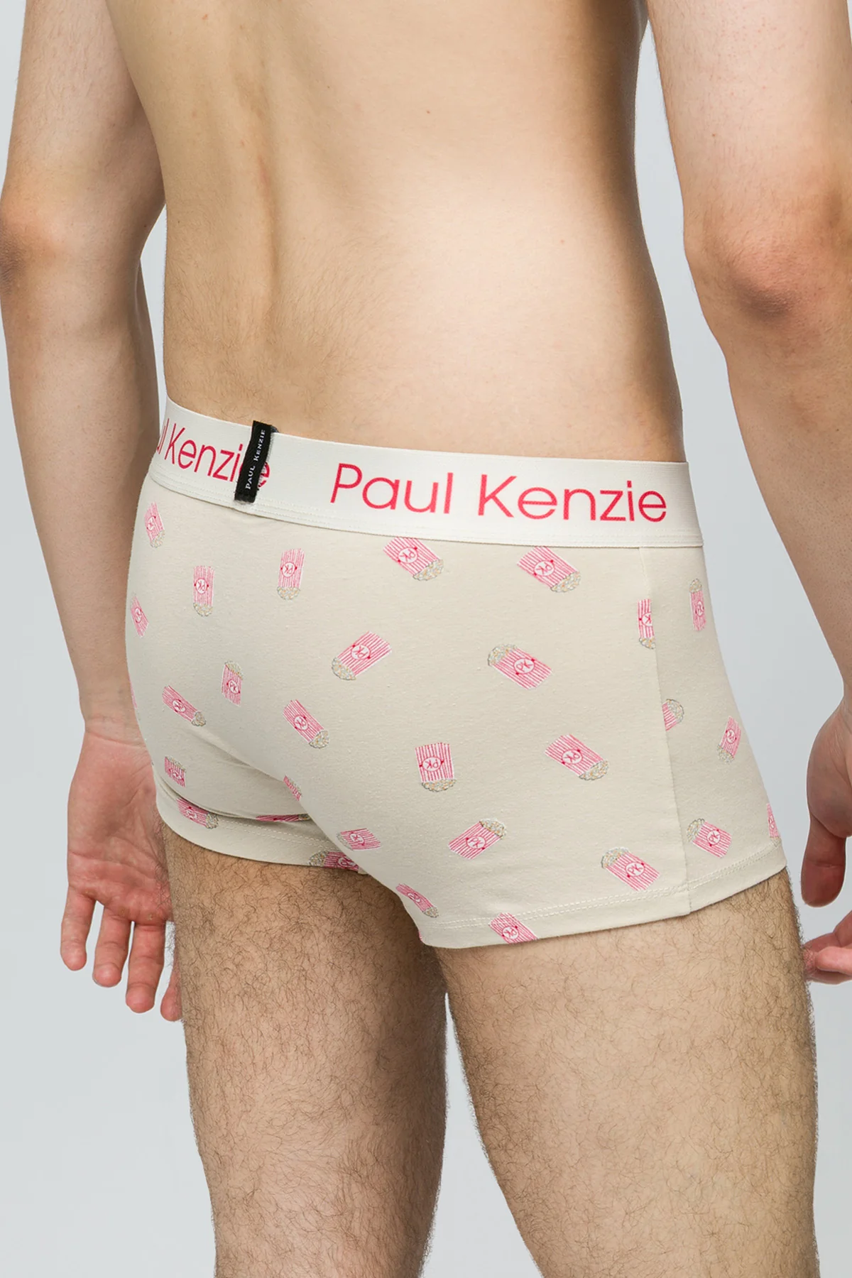 Desenli Erkek Trunk Boxer - Popcorn - Image 7